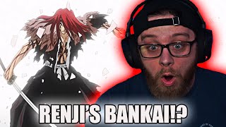 RENJI'S BANKAI!  Bleach Episode 52 Reaction!