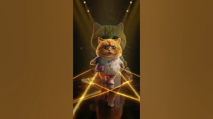 Watch the video about A cute cat show #catlover #cutecat #funny #shorts
