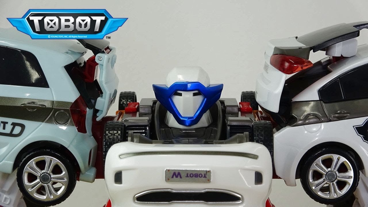 Tobot] 4 units combined large robot tobot quatran - YouTube