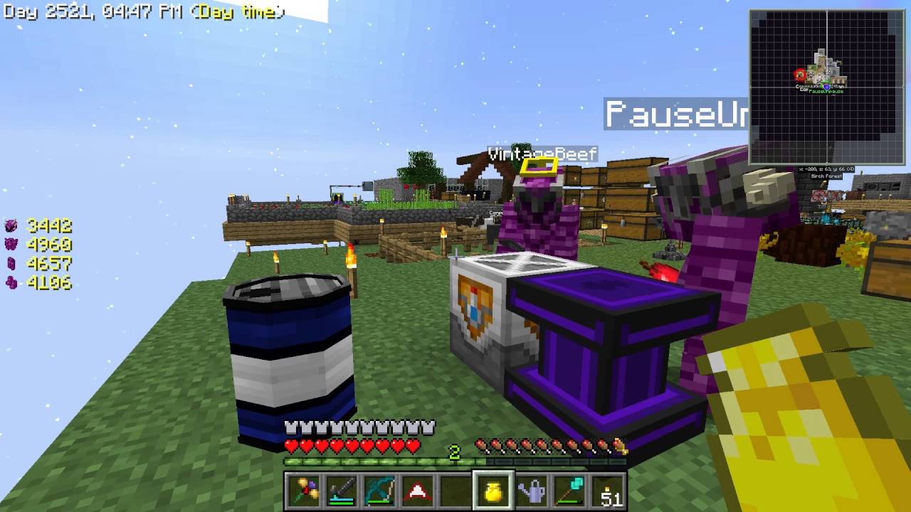 games people play Minecraft - Sky Factory #48: Brewing Experts