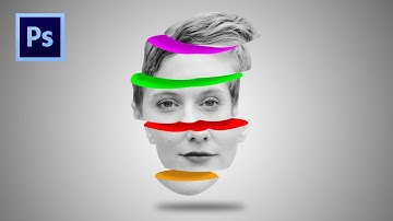 Create the Face Slice Effect In Photoshop | Photoshop Tutorial