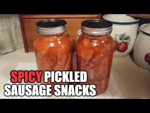 How To Make Spicy Pickled Sausages