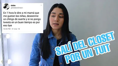 SALI DEL CLOSET POR UN TUIT   Debbie Ortiz