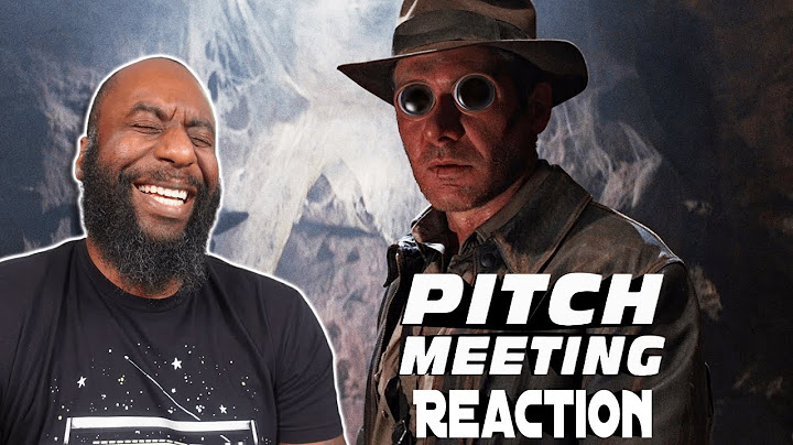 Indiana Jones and the Last Crusade Pitch Meeting Reaction