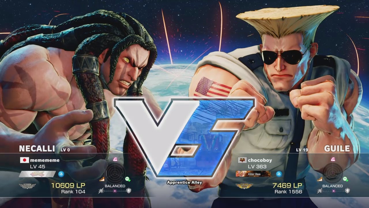 SF5: DAIGO (NECALLI) VS CHOCOBOY (GUILE)