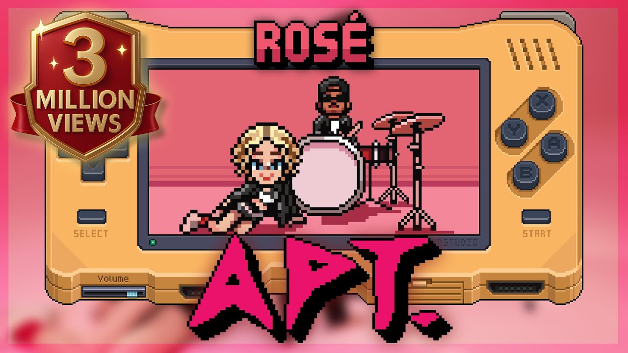 ROSÉ & Bruno Mars 'APT' / 8 Bit Style
