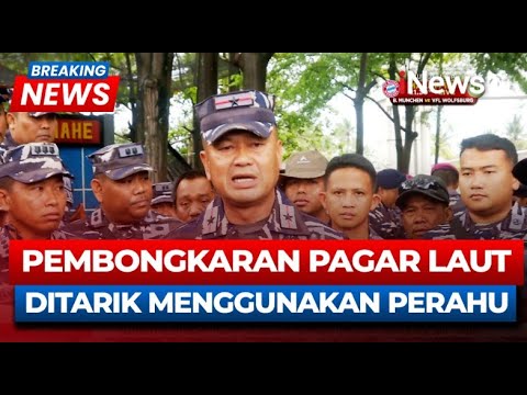 BREAKING NEWS Pembongkaran Pagar Laut Ilegal di Tangerang akan Dilakukan Beberapa Hari | 18/01