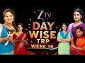 Zee TV All Shows Day Wise Trp of Week 16 (2026) Tum Se Tum Tak, Vasudha, Jagadhatri