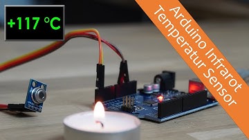 Arduino Pyrometer: Infrarot Temperatur von Objekten messen mit dem GY-906 / MLX90614