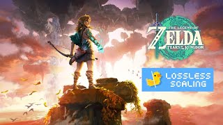 The Legend of Zelda Tears of the Kingdom: 60FPS Lossless Scaling Steam Deck