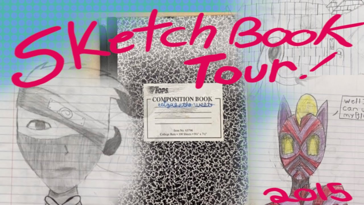 Old Sketchbook Tour!! Art From 2015 YouTube