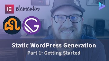 Getting Started With GatsbyJS, Elementor, and WPGraphQL | Static WordPress Generator