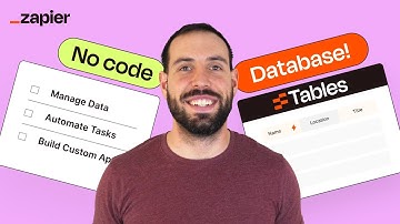 When Should I Use Zapier Tables? | Perfect For No Code Database Workflow Automation