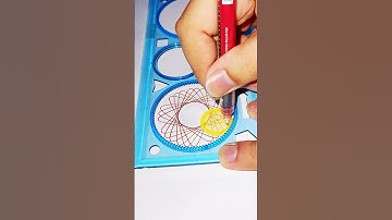 How many rounds did the wheel complete?  #asmr #spirograph #shorts