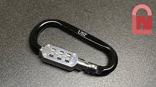 Ust Carabina Combination Lock Decoded