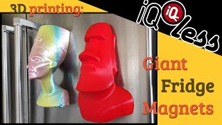 3d printing: giant fridge magnets