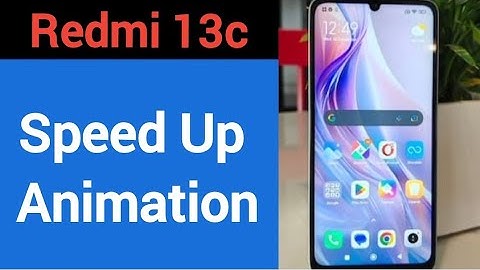 How to speed up animation, Redmi 13c me animation speed kaise increase Karen