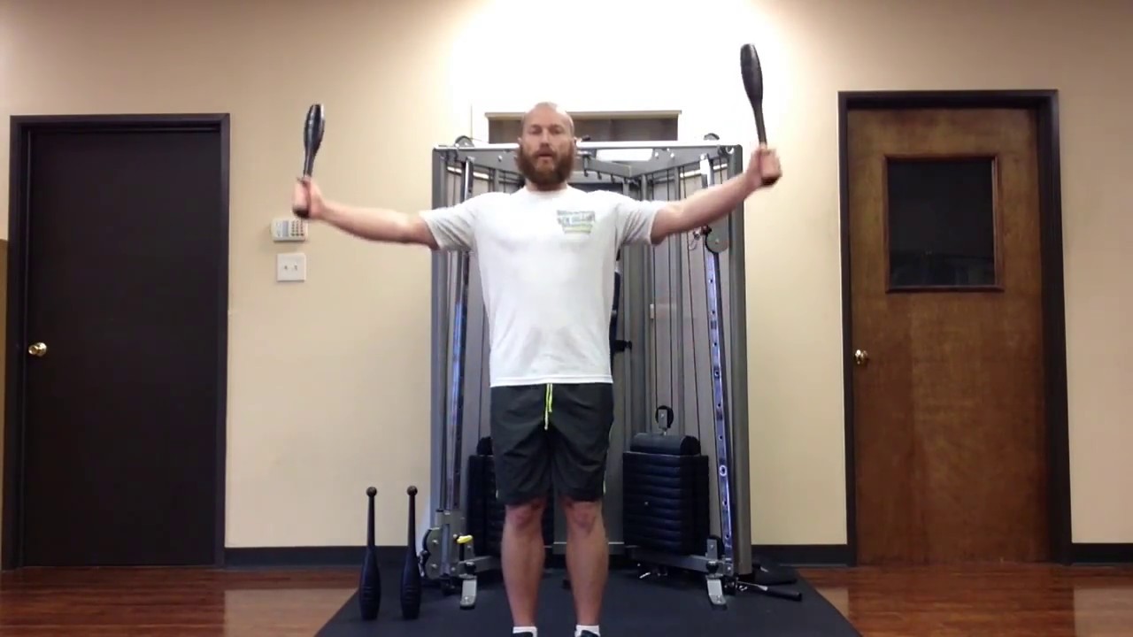 How To Use Indian Clubs To Strengthen Rotator Cuff And Forearms