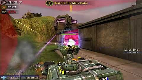 Unreal Tournament 2004 on random map with RPG mod