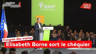 Congrès des maires : Borne sort le chéquier