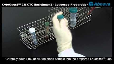 CytoQuest™ CR CTC Leucosep Preparation