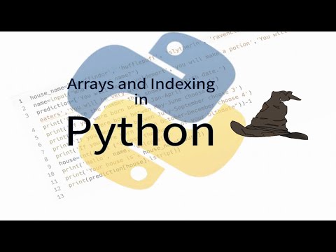 Using Array indexing to select items from Lists in Python.