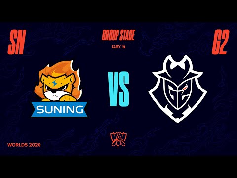 SN vs G2 | Worlds Group Stage Day 5 | Suning vs G2 Esports (2020)