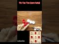 how to make tic tac toe {zero katta} at home..