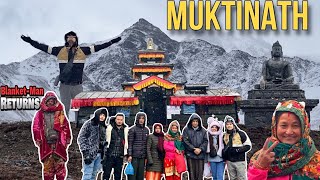 Muktinath trip (Part 2) || First snowfall of winter 2080 ❄❄ || #mustangnepal #visitnepal 🇳🇵🇳🇵