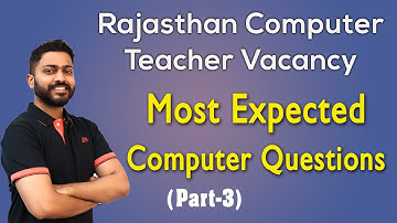 Lec-14: Top 10 Important ques. for Rajasthan Computer Instructor  | Revision of RSMSSB