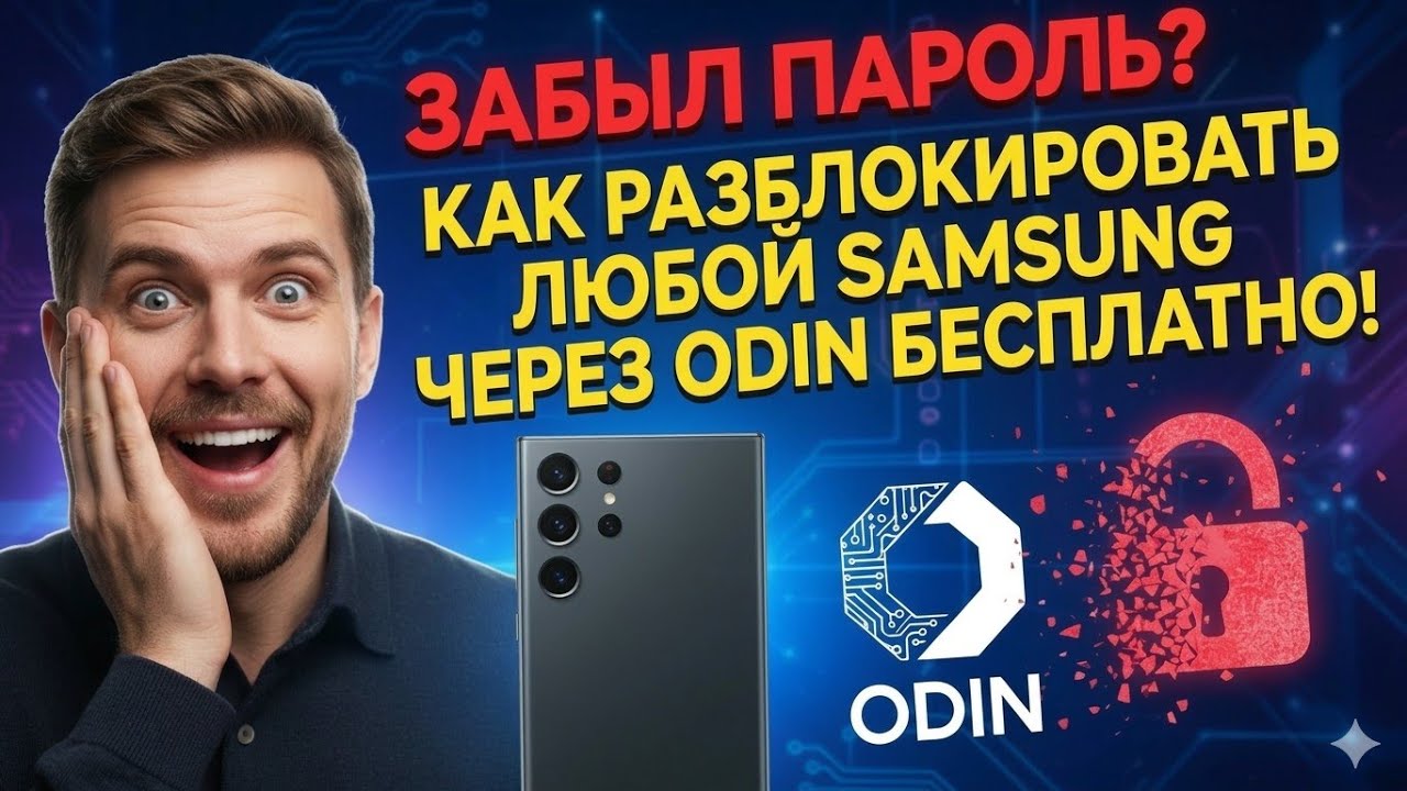 КАК БЕСПЛАТНО ПРОШИТЬ ВСЕХ ТЕЛЕФОНОВ САМСУНГ И РАЗБЛОКИРОВАТЬ ОТ FRP. 