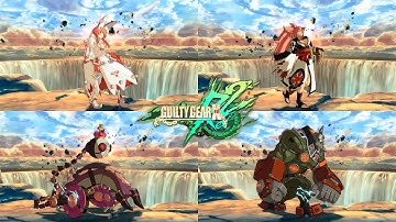 Guilty Gear Xrd Rev 2 - All Walking Animations