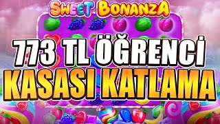 Slot Oyunları 🍭 Sweet Bonanza Küçük Kasa | 1600 TL ANA KASA DEVASA ÖDEME VERDİ!