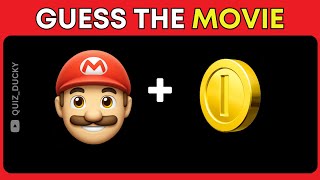 Guess The Movie By Emoji 🍿✅ | 25 Emoji Puzzles  2024 | Mario, Barbie, Freddy Fazbear by Quiz_Ducky 4,135 views 2 months ago 5 minutes, 36 seconds