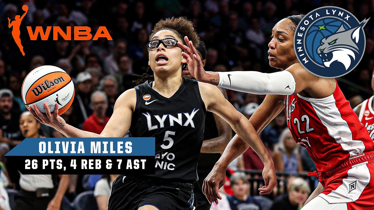 ARE YOU NOT ENTERTAINED?! 🤩 Olivia Miles shows out for league-leading Lynx | WNBA on ESPN