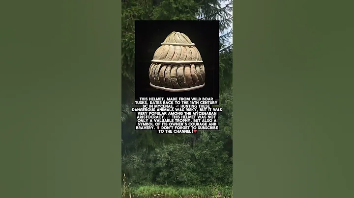 Helmet Made From Wild Boar Tusks #shorts #ww2 #history