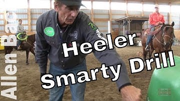 Heeler Smarty Drill for Team Roping - Allen Bach Team Roping Tips