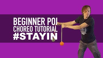 Beginner Poi Choreography Tutorial #stayin
