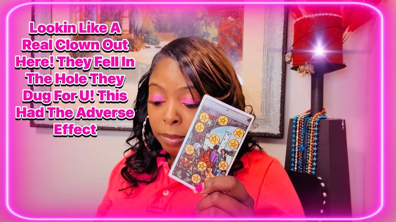 Lookin Like A Real Clown Out Here! They Fell In The Hole They Dug For U! This Had The Adverse Effect