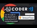 Run VS Code in the browser with massive computing resources