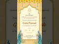 Sample House warming invitation🏡..#grihapravesh #housewarming #einvites #digitalinvitation #canva