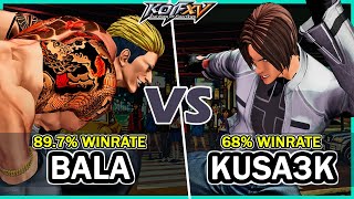 KOF XV 🔥 Bala (K'/Yamazaki/Blue Mary) vs Kusa3k (Gato/Kyo/Yashiro) 🔥 Steam