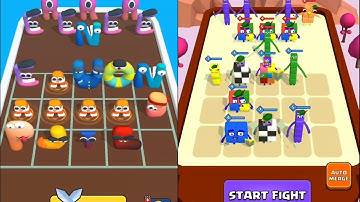 Merge ABC Vs Merge Cube Number:Color Block