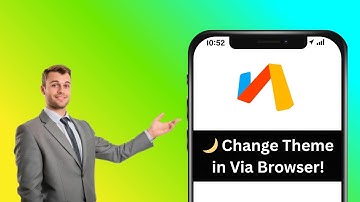 How to Change Theme in Via Browser | Enable Dark or Custom Theme Easily