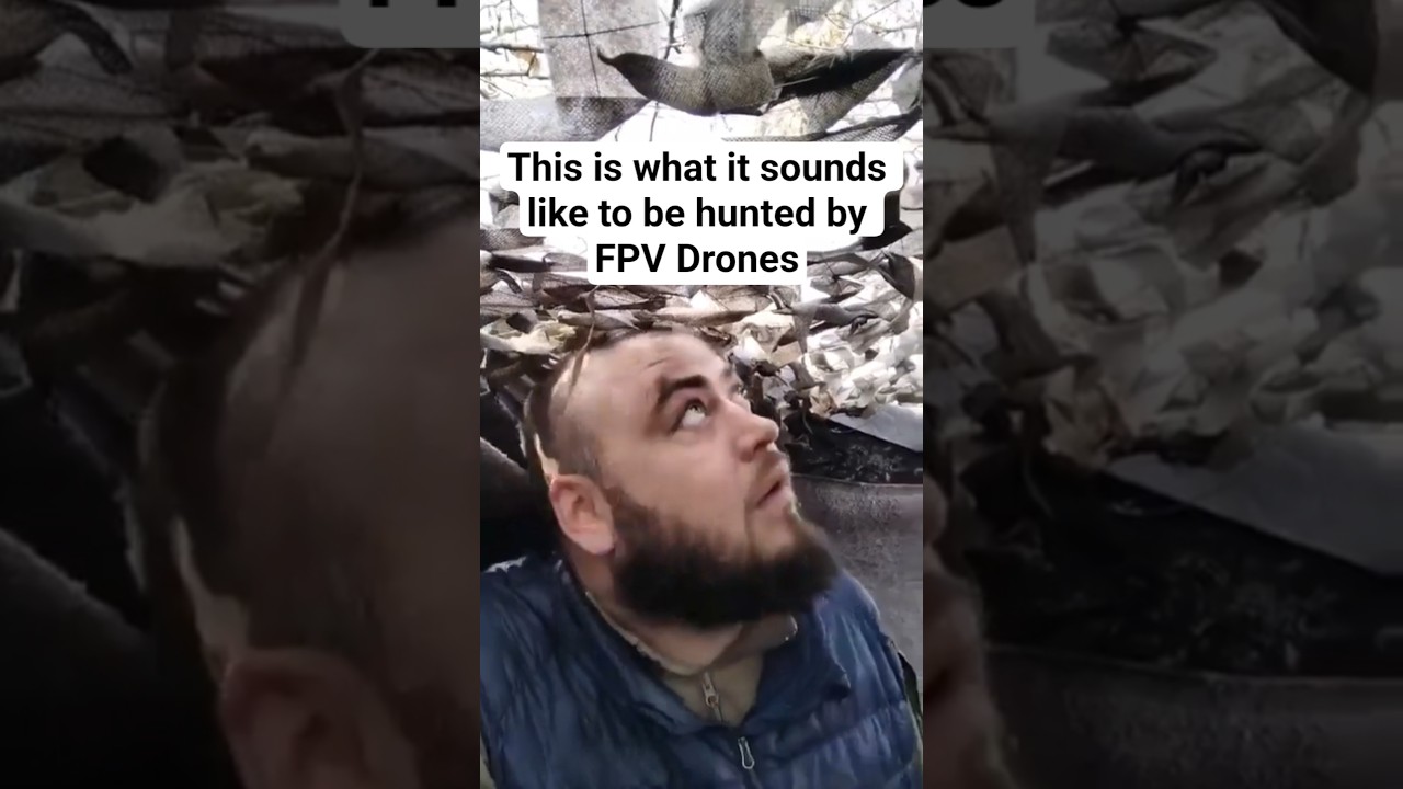 The sounds of an FPV Drone searching for you.