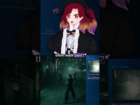 How is he able to just walk past?