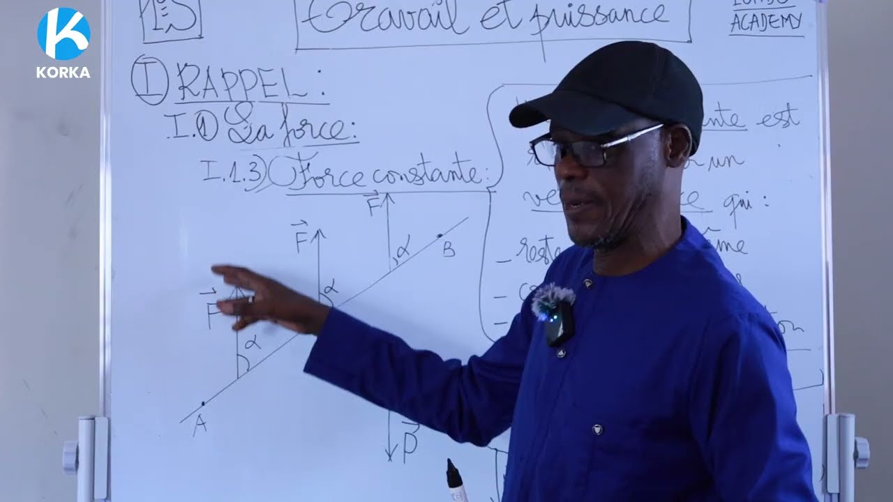 COURS 1S (ÉPISODE 1)⎹  CHAPITRE 1 PHYSIQUE⎹  TRAVAIL ET PUISSANCE