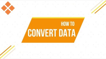 How To Convert Data In A Report