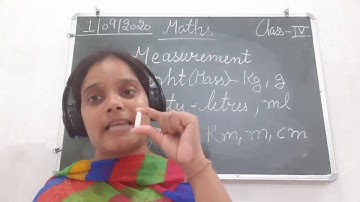 Class IV Mathematics 1 09 2020 by Ms Anchal Singh