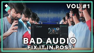Fix in Post 1 - How to Master Audio Enhancement for Flawless Videos🤯 | Wondershare Filmora 12